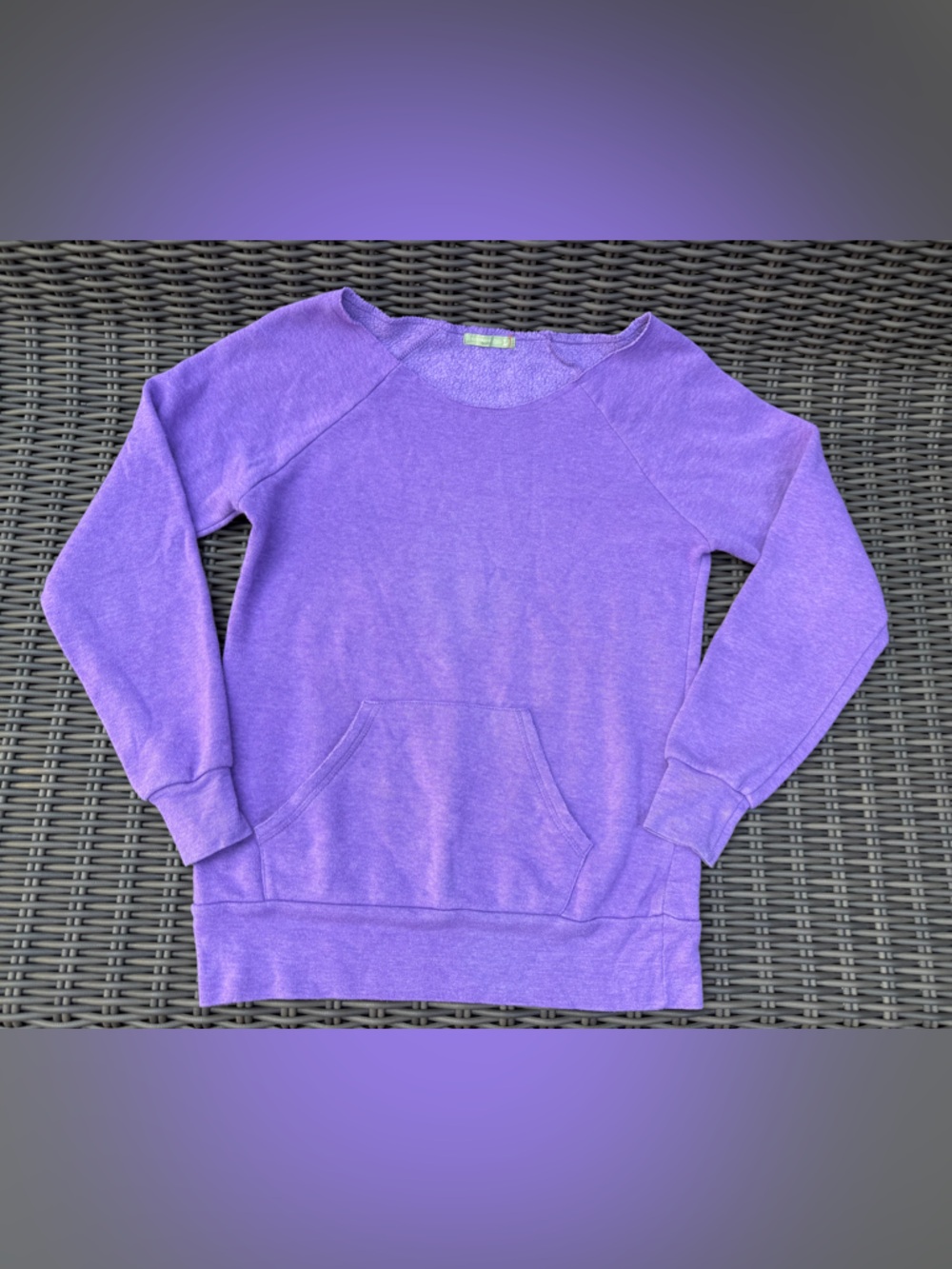 Alternative Earth Purple Crewneck Pullover - Size L